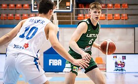 Lietuvos jaunimo rinktinės (iki 18 metų) startas Europos čempionate.