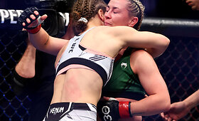 Julija Stoliarenko i&scaron;kovojo pergalę UFC ringe Londone