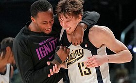 Matas Buzelis pasirodė NBA žvaigždžių &scaron;ventės rungtynėse