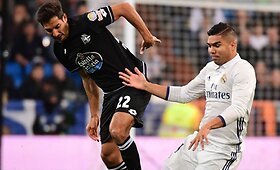 Ispanijos lygos rungtynės: Madrido "Real" - La Korunjos "Deportivo"