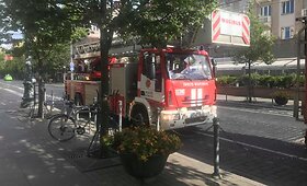 Dėl įtartino kvapo Vilniaus centro parduotuvėje &bdquo;Zara&ldquo; &ndash; ugniagesių sujudimas