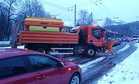 Dėl sudėtingų eismo sąlygų Vilniuje, Žvėryne, sutriko eismas