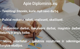 Siūlymai parengti mokslo darbus
