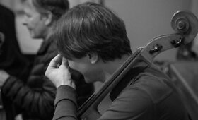 Lino Adomaičio, Egidijaus Buožio ir Vokietijos styginių kvinteto &bdquo;G-Strings&ldquo; koncerto repeticija