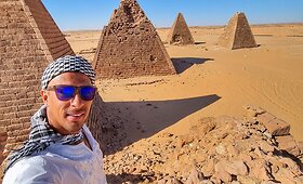 Įspūdinga Algirdo kelionė per Afriką dviračiu