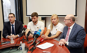 Spaudos konferencija su Rūta Meilutyte