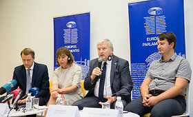 Spaudos konferencija dėl Ignalinos atominės elektrinės uždarymo