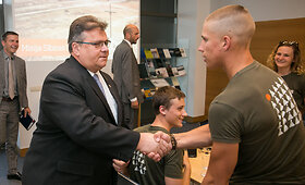 Ministras Linas Linkevičius susitiko su Misija Sibiras' 18 dalyviais