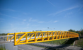 Pesčiųjų viadukas per Vilniaus Vakarinį aplinkkelį &scaron;alia Vakarinės g.