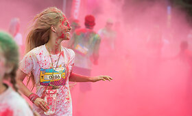 Spalvingasis &bdquo;The Color Run&ldquo; bėgimas