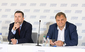 Lietuvos verslo konfederacijos spaudos konferencija