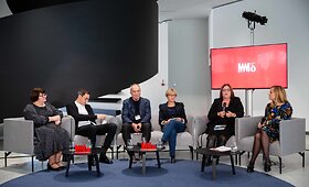 Modernaus meno centro MO spaudos konferencija