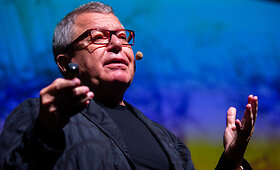 Mo muziejaus architekto Daniel Libeskind paskaita