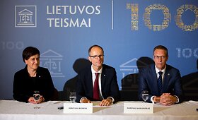 Spaudos konferencija apie svarbiausius pokyčius teismų sistemoje