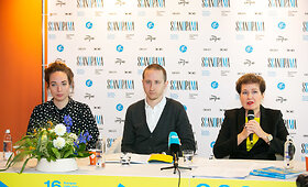 Kino festivalio &bdquo;Scanorama&ldquo; spaudos konferencija