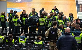 Gausios policijos pajėgos ruo&scaron;iasi &bdquo;Žalgirio&ldquo; ir &bdquo;Ryto&ldquo; dvikovai Kaune