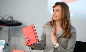 Vlados Musvydaitės knygos-užra&scaron;inės &bdquo;Motivacija judėti&ldquo; pristatymas