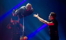 Magų grupė &bdquo;The Illusionists&ldquo; surengė pasirodymą Vilniaus &bdquo;Siemens&ldquo; arenoje