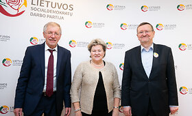 Lietuvos socialdemokratų darbo partijos &scaron;tabas laukia Savivaldos rinkimų rezultatų