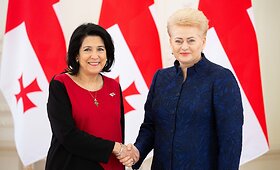 Lietuvos Prezidentė susitiko su Gruzijos prezidente Salome Zurabi&scaron;vili