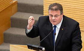 Linas Linkevičius atsakinėja į klausimus apie Astravo atominę elektrinę