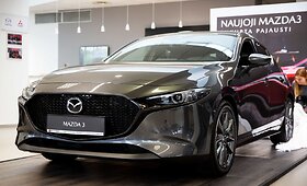Atnaujintos Mazda 3 pristatymas