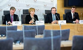 Spaudos konferencija &bdquo;NATO saugumo i&scaron;&scaron;ūkiai pasitinkant Aljanso 70-metį ir Lietuvos narystės 15-os metų sukaktį&ldquo;