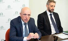 Registrų centro spaudos konferencija apie įmonės veiklos rezultatus
