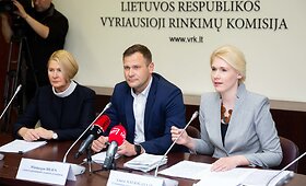Spaudos konferencija apie asmenų su negalia galimybes dalyvauti rinkimuose