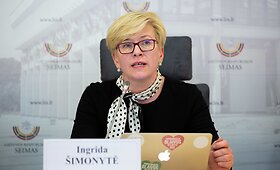 Ingridos &Scaron;imonytės spaudos konferencija &bdquo;Lietuvos visuomenės amžėjimas &ndash; i&scaron;&scaron;ūkiai valstybei ir sveikatos bei socialinei sistemoms&ldquo;