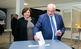 Valentinas Mazuronis balsavo Prezidento rinkimuose