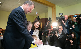 Saulius Skvernelis balsavo Prezidento rinkimuose