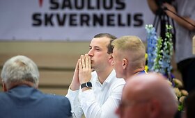 S.Skvernelio rinkiminio &scaron;tabo sambrūzdis pasirodžius pirmiesiems rinkimų rezultatams