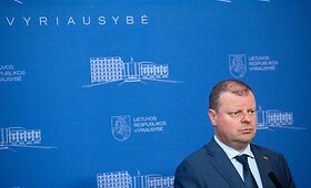 S.Skvernelio komentaras žiniasklaidai po susitikimo su partijų atstovais dėl naujos koalicijos formavimo