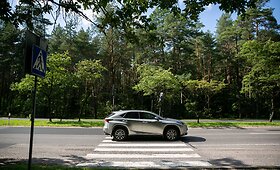 Nemenčinės plente esanti pėsčiųjų perėja, kurią ruo&scaron;iamasi panaikinti