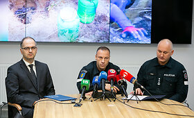 Lietuvos kriminalinės policijos biuro atlikto rezonansinio tyrimo pristatymo spaudos konferencija