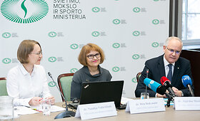 &Scaron;MSM pristatyti tarptautinio penkiolikmečių tyrimo PISA 2018 m. rezultatai