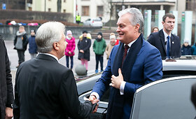 Prezidento G. Nausėdos susitikimas su Utenos regiono merais
