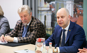 A.Verygos susitikimas su ministerijai pavaldžių įstaigų vadovais
