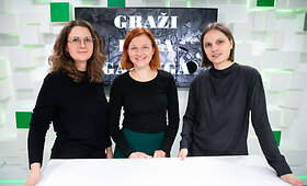 15min studijoje &ndash; Interneto sensacija tapusios &bdquo;žemaitės&ldquo; - &bdquo;Graži ir ta galinga&ldquo;