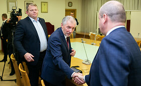 Seimo valdančioji koalicija susirinko į tarybos posėdį