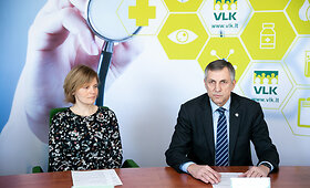 Valstybinėje ligonių kasos spaudos konferencija