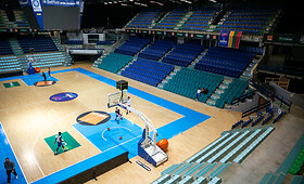 Lietuvos ir Belgijos rinktinių dvikovos vieta - Mons arena