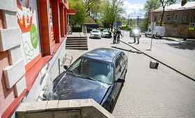 Autoįvykis A.Kojelavičiaus gatvėje Vilniuje