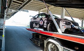 "RSV Motors-Analitika360.lt" komandos automobilis ant vilkiko