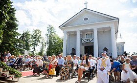 Žolinės atlaidai Piva&scaron;iūnų bažnyčioje