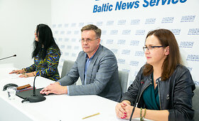 Lietuvos liaudies partijos prie&scaron;rinkiminė spaudos konferencija