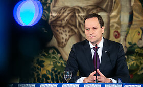 Lietuvos lenkų rinkimų akcija &ndash; Krik&scaron;čioni&scaron;kų &scaron;eimų sąjungos spaudos konferencija po pirmo Seimo rinkimų turo