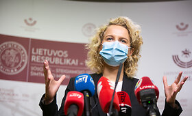 Į valdančiąją koaliciją besijungiančios Laisvės partijos pirmininkės A.Armonaitės komentaras