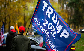 JAV prezidento Donaldo Trumpo palaikymo akcija Vilniuje